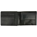 Brieftasche TOUCH My ECOfriend tiefschwarz, Rindsleder