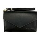 B&ouml;rse / Smartphoneetui My ECOfriend tiefschwarz, Rindsleder