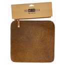 Wechselklappe HAIR braun IndiWIEDUella, Rindsleder