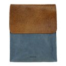 Wechselklappe HAIR braun IndiWIEDUella, Rindsleder