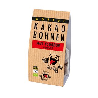 Kakaobohnen Ecuador gerostet 100g