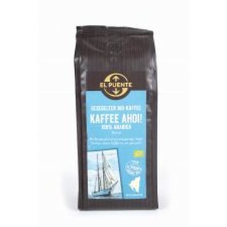 Kaffee Ahoi!, ganze Bohne gesegelter Bio-Kaffee aus Nicaragua,