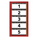 Schachtel Zotter 05 rot (+Hulle)