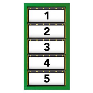 Schachtel Zotter 05 gr&uuml;n (+ H&uuml;lle)