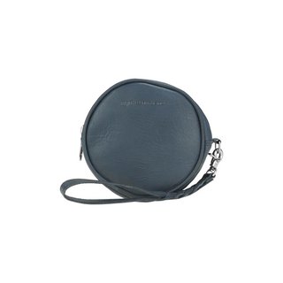 Pouch MOON My ECOfriend Midnight Blue, Rindsleder