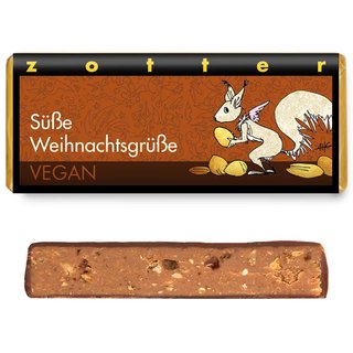 S&uuml;&szlig;e Weihnachtsgr&uuml;&szlig;e VEGAN